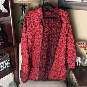 Reversible dress jacket.